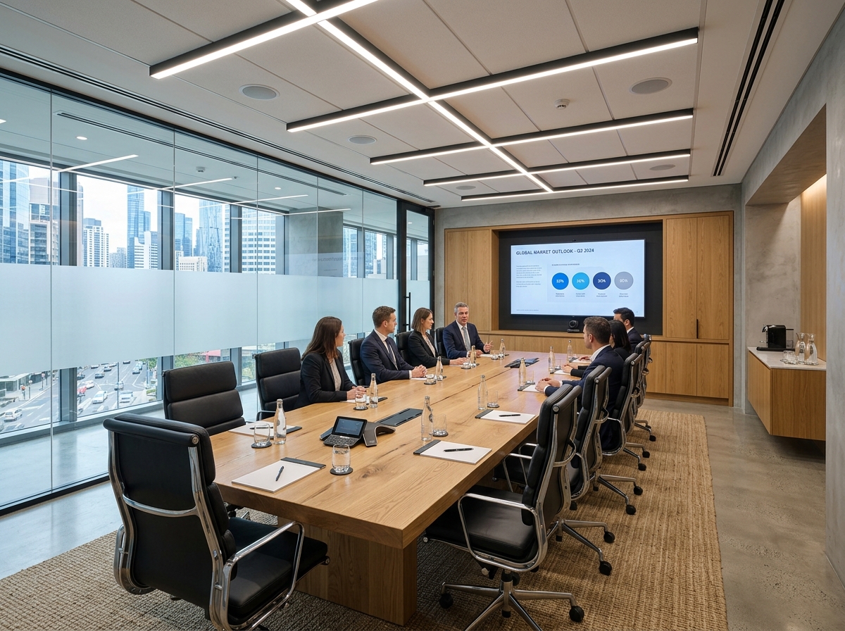 Executive boardroom installation