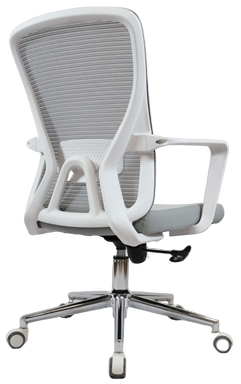 Epic MB White Chair – Medium Back Office Chair