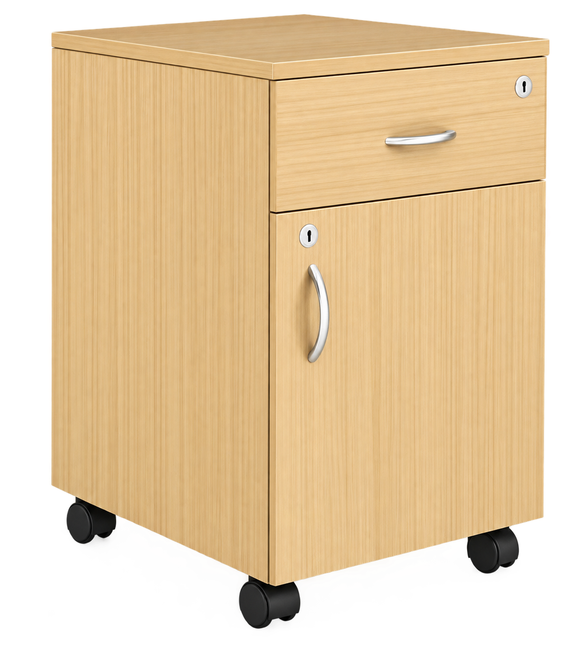 PEDESTAL WITH 1 DRAWER & SHUTTER