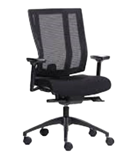 Comfy MB With Mesh Seat – Mid Back Ergonomic Chair