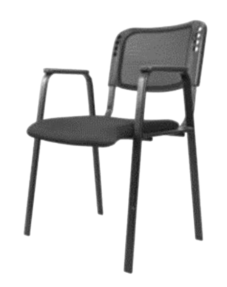 Visitor Netted With Arm Chair – Visitor Chair
